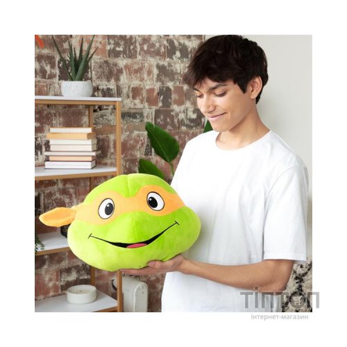 М'яка іграшка Club Mocchi- Mocchi- TMNT Мікеланджело мега 28 см (T12469)
