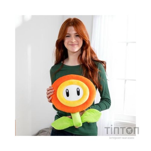 М'яка іграшка Club Mocchi- Mocchi- Вогняна квітка із Супер Маріо 30 х 38 см (T12886)