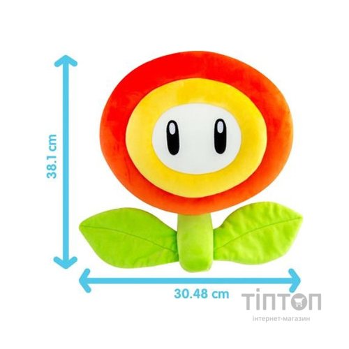 М'яка іграшка Club Mocchi- Mocchi- Вогняна квітка із Супер Маріо 30 х 38 см (T12886)
