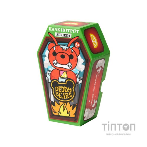 М'яка іграшка Deddy Bears Серія 4 Hank Hotpot 16 см (DB409)