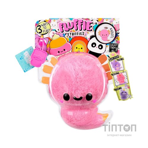 М'яка іграшка Fluffie Stuffiez антистрес - Аксолотль (593447-6)
