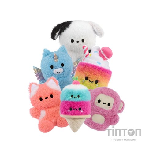 М'яка іграшка Fluffie Stuffiez антистрес Fluffie Stuffiez серії Small Plush - Фрікшейк (511588)