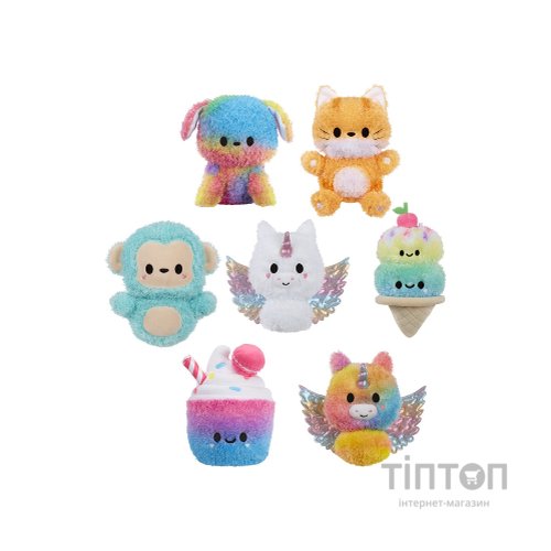 М'яка іграшка Fluffie Stuffiez антистрес Fluffie Stuffiez серії Small Plush - Фрікшейк (511588)