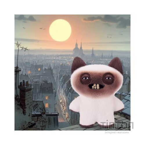 М'яка іграшка Fuggler Кото Лате 24 см (15752B)