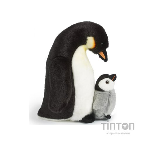 М'яка іграшка Keycraft Пінгвін з дитинчам 26 см (6337421)