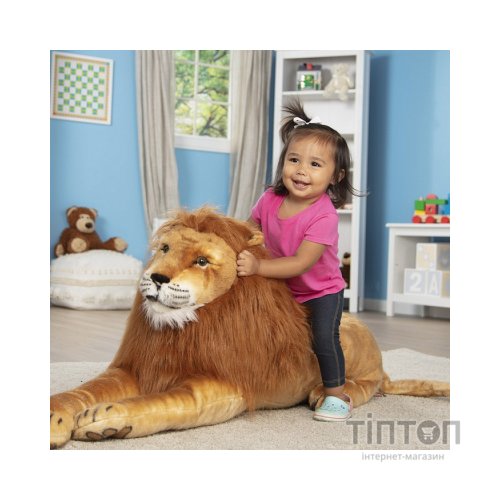 М'яка іграшка Melissa&Doug Гігантський плюшевий лев, 1,8 м (MD12102)