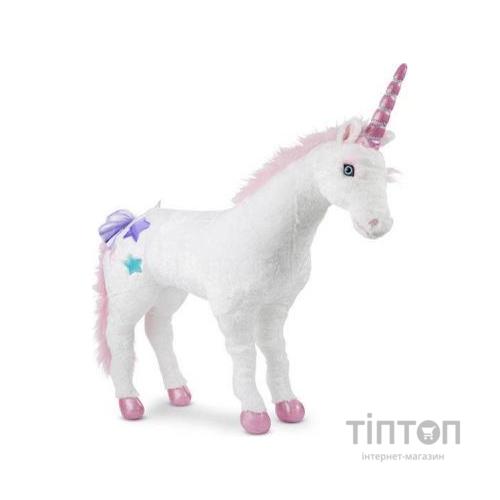 М'яка іграшка Melissa&Doug Великий плюшевий єдиноріг Джамбо (MD18801)