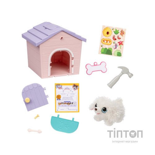 М'яка іграшка Moose Little Live Pets Будинок з сюрпризом міні рожевий (26617)