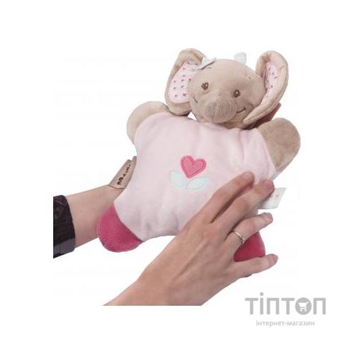 М'яка іграшка Nattou подушка слоник Рози 24см (655088)