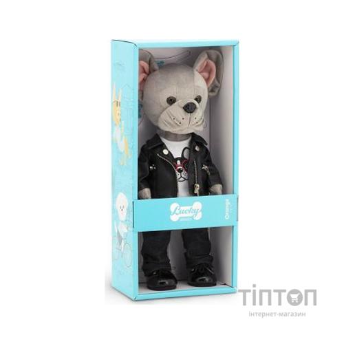 М'яка іграшка Orange Lucky Dog Lucky Maxx: Крутий байкер (LD060)