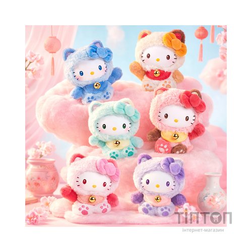 М'яка іграшка Pop Top сюрприз на кліпсі Hello Kitty Казкові бажання (25MR-017)