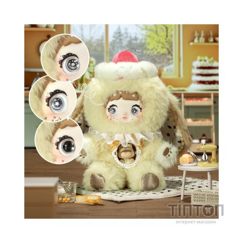 М'яка іграшка Pop Top з кільцем- сюрприз Hi TOY Nommi Солодусики (HC020)