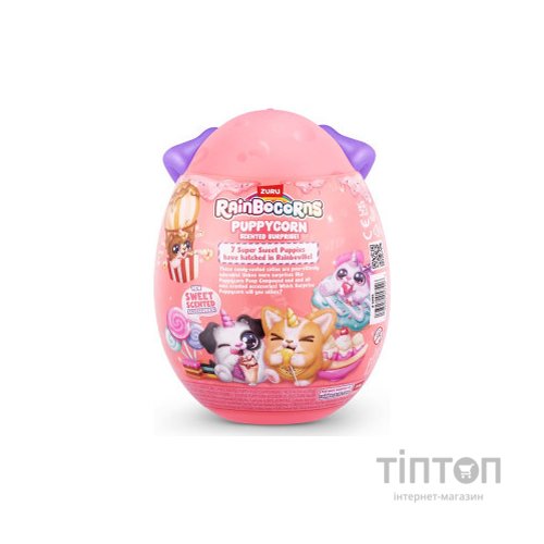 М'яка іграшка Rainbocorns сюрприз G серія Puppycorn Scent Surprise (9298G)