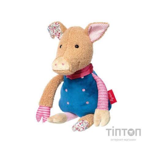 М'яка іграшка Sigikid Patchwork Sweety Свинка 31 см (38708SK)