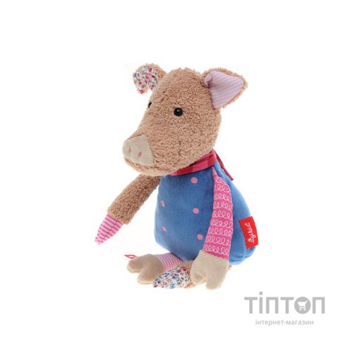 М'яка іграшка Sigikid Patchwork Sweety Свинка 31 см (38708SK)