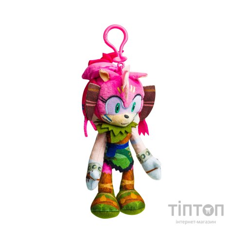М'яка іграшка Sonic Prime на кліпсі – Емі 15 см (SON7004F)