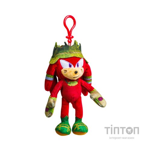 М'яка іграшка Sonic Prime на кліпсі – Наклз 15 см (SON7004D)