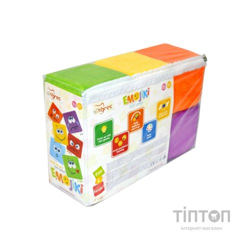 М'яка іграшка Tigres Емоджики, 6 шт (ІГ-0180)