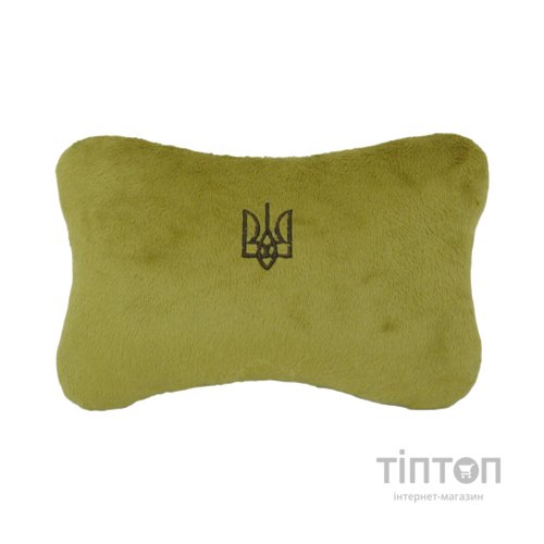 М'яка іграшка Tigres Підголовник - подушка Тризуб хакі (ПД-0460)
