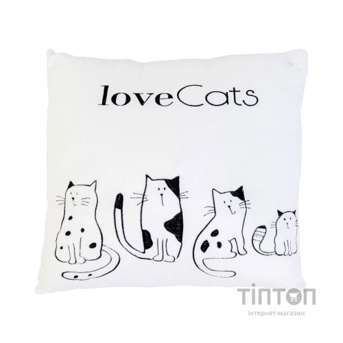 М'яка іграшка Tigres Подушка Love cats (ПД-0169)