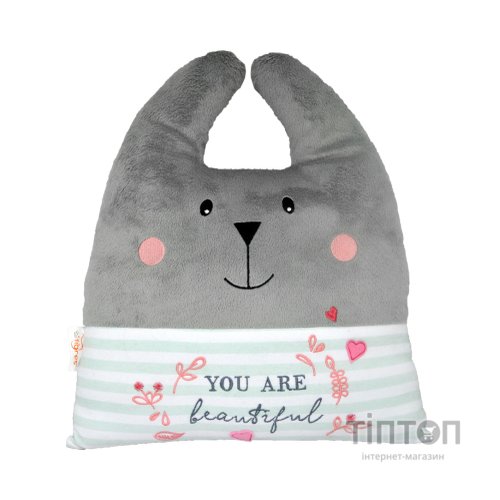 М'яка іграшка Tigres Подушка - зайчик you are beautiful (ПД-0302)