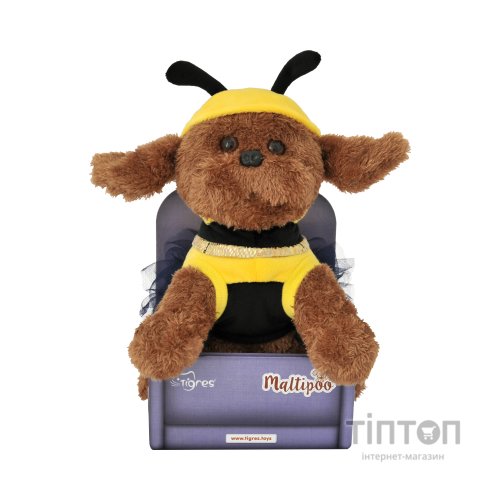М'яка іграшка Tigres Собачка Мальтіпу Бі (СО-0119)