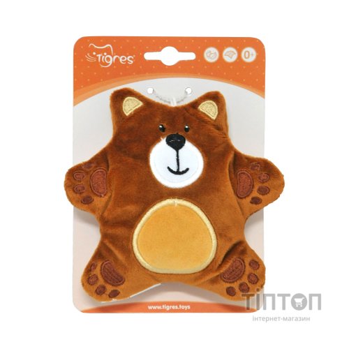 М'яка іграшка Tigres Ведмедик Кращий друг (ІГ-0072)