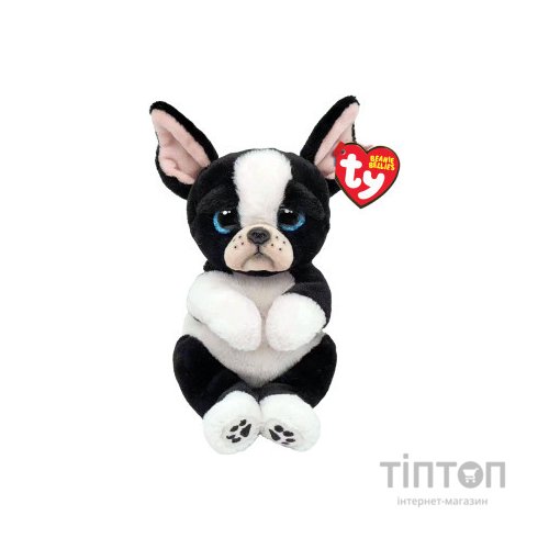 М'яка іграшка Ty Beanie Bellies Чорно-білий песик TINK (41054)