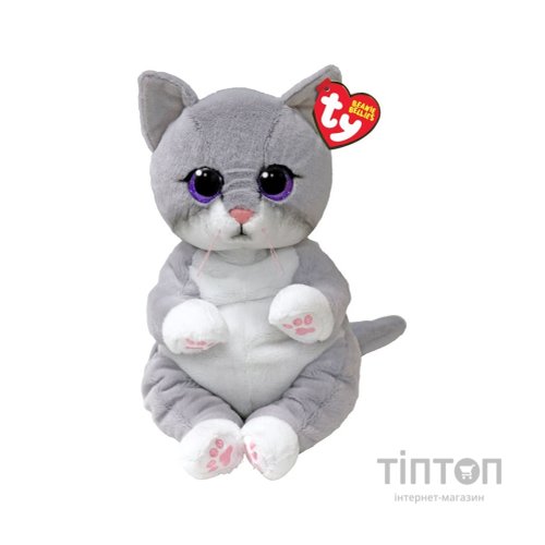 М'яка іграшка Ty Beanie bellies Сіре кошеня MORGAN 25 см (43203)