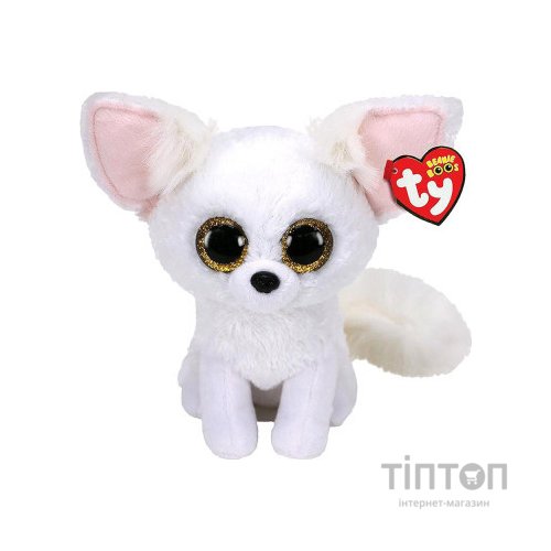 М'яка іграшка Ty Beanie Boo's Біла лисиця FENNEC 15 см (36225)