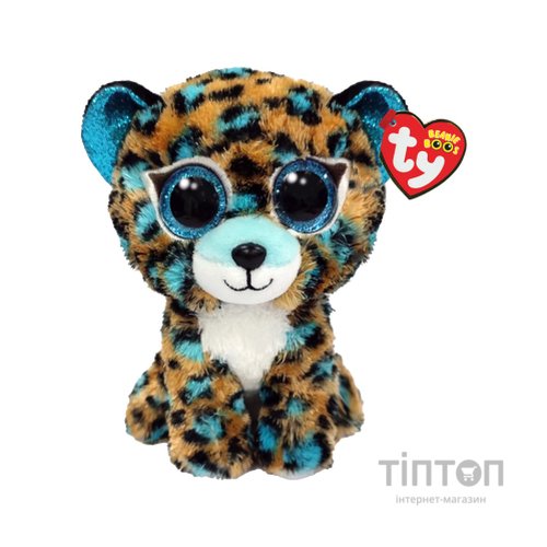 М'яка іграшка Ty Beanie Boos Леопард COBALT 15 см (36691)