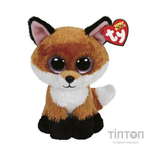 М'яка іграшка Ty Beanie Boo's Лис Meadow 25 см (38012)