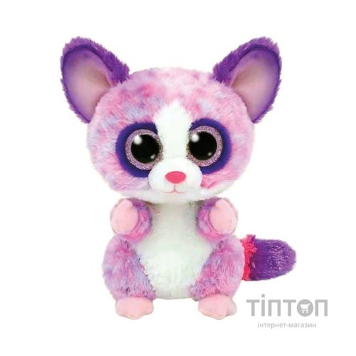 М'яка іграшка Ty Beanie Boo's Рожевий лемур BECCA 15 см (36395)