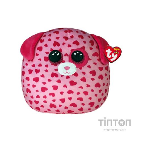 М'яка іграшка Ty Squish-a-Boos Рожевий пес Tickle 20 см (39304)