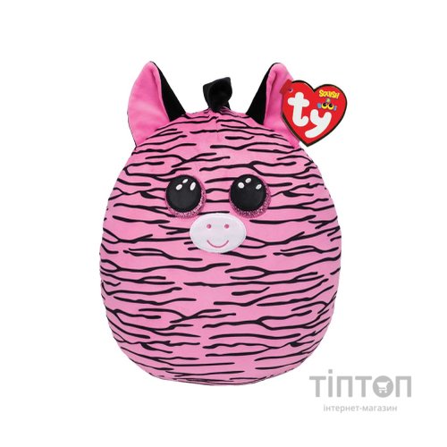 М'яка іграшка Ty Squish-a-Boos Зебра Zoey 20 см (39294)
