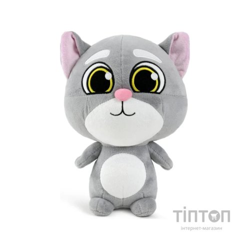М'яка іграшка WP Merchandise Кіт Олівер 28 см сірий (FWPCATOLIVER22GY0)