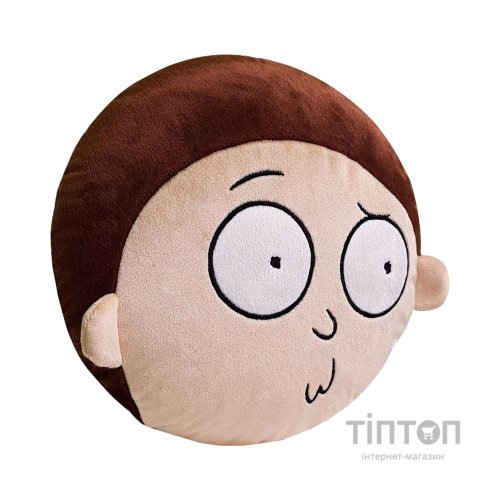 М'яка іграшка WP Merchandise Rick and Morty Morty's face обличчя Ріка 36 см (FRMMORPIL22GN002)