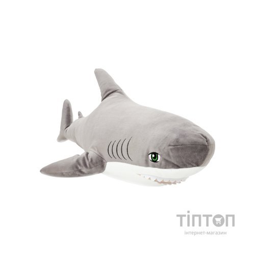 М'яка іграшка WP Merchandise Shark grеy (Акула сіра) 80 см (FWPTSHARK22GR0080)