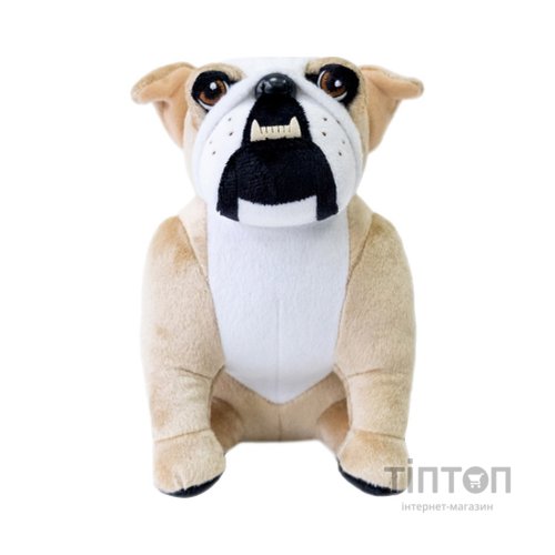 М'яка іграшка WP Merchandise собака бульдог Коржик 20 см (FWPADMDOG22BG0000)