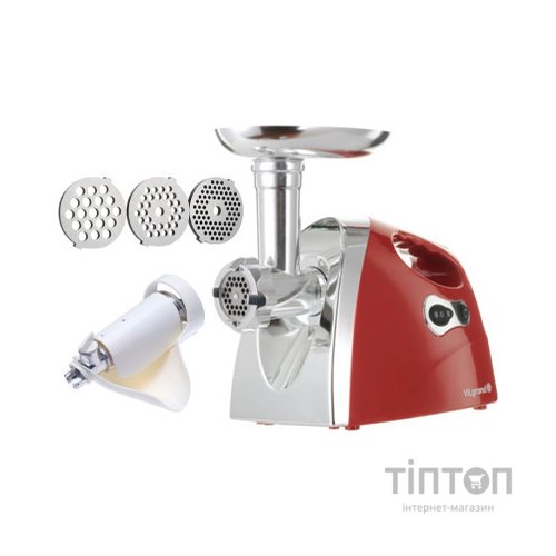 М'ясорубка Vilgrand V203-BRMG red