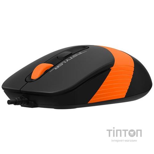 Мишка A4-Tech Fstyler FM10S, 4 кн., 1600 dpi, безшумна, USB,помаранчева (FM10S (Orange))