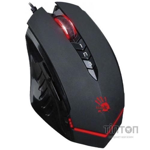 Мышь A4Tech V8MA Bloody Black USB