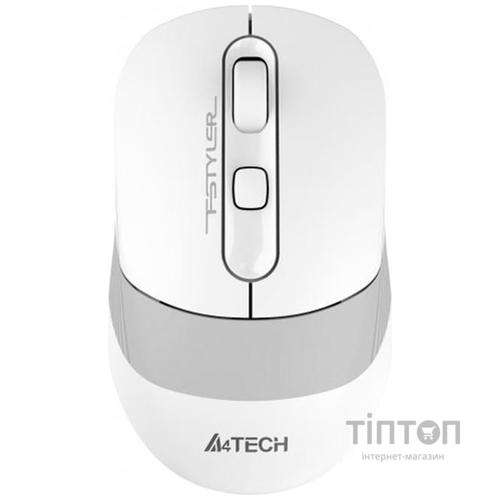 Мышь беспроводная A4Tech FB10C Grayish White USB