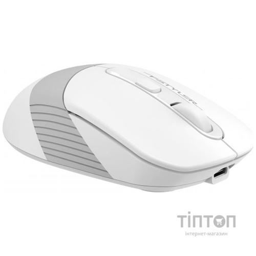 Мышь беспроводная A4Tech FB10C Grayish White USB