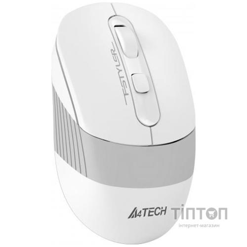 Мышь беспроводная A4Tech FB10C Grayish White USB