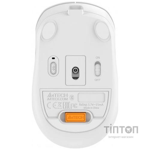 Мышь беспроводная A4Tech FB10C Grayish White USB