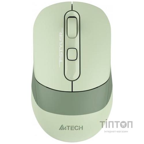Мышь беспроводная A4Tech FB10C Matcha Green USB
