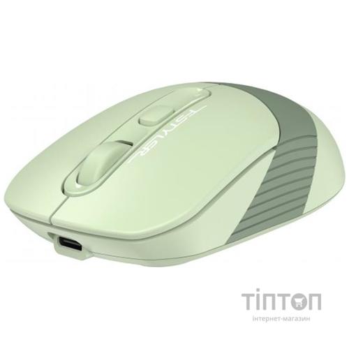 Мышь беспроводная A4Tech FB10C Matcha Green USB