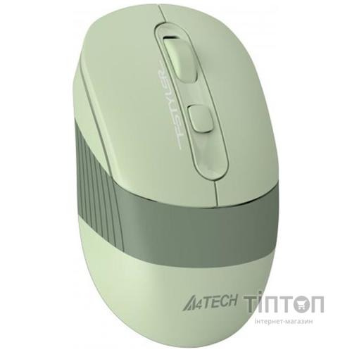 Мышь беспроводная A4Tech FB10C Matcha Green USB