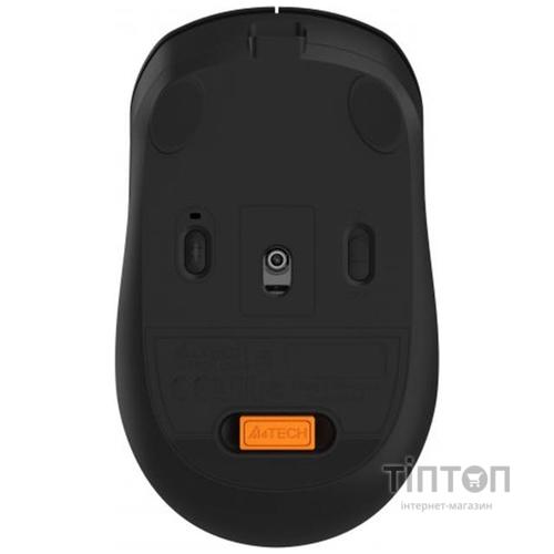 Мышь беспроводная A4Tech FB10C Stone Black USB